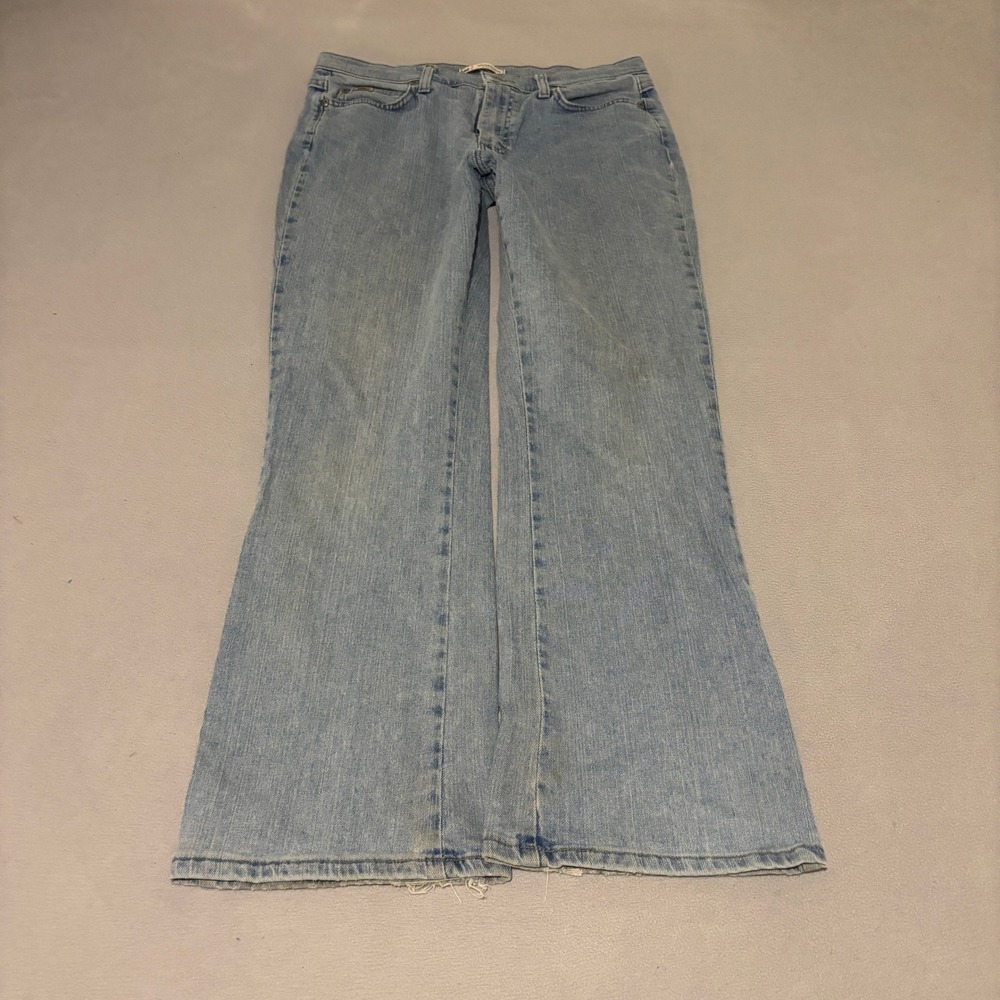 Lee Relaxed Bootcut Jeans Women 12 Short Light Wash Denim Classic Casual